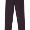 Brushed tapered-fit trousers in stretch flannel Brushed tapered-fit trousers in stretch flannel