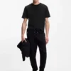 Bubble-jacquard structure T-shirt in a cotton blend Bubble-jacquard structure T-shirt in a cotton blend