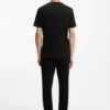 Bubble-jacquard structure T-shirt in a cotton blend Bubble-jacquard structure T-shirt in a cotton blend