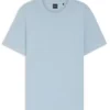 Bubble-jacquard structure T-shirt in a cotton blend Bubble-jacquard structure T-shirt in a cotton blend