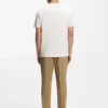 Bubble-structure T-shirt in cotton