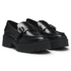 Buckled-strap loafers