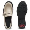 Buckled-strap loafers