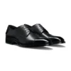 Cap-toe Derby shoes in leather