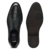 Cap-toe Derby shoes in leather
