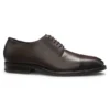 Cap-toe Derby shoes in leather