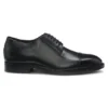 Cap-toe Derby shoes in leather