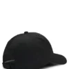 Cap with all-over logo jacquard
