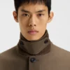 Car coat in a wool blend Car coat in a wool blend