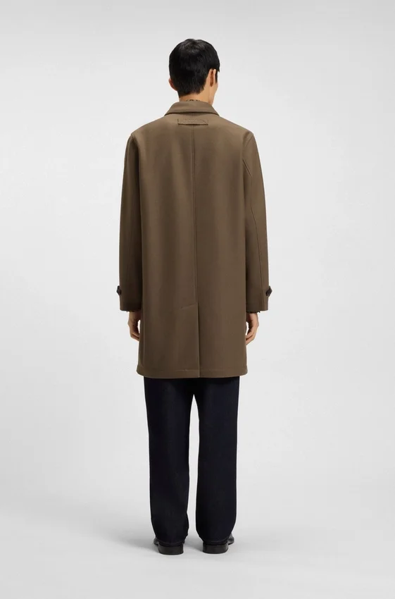 Car coat in a wool blend Car coat in a wool blend