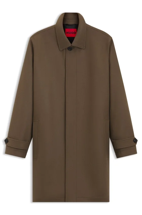 Car coat in a wool blend Car coat in a wool blend