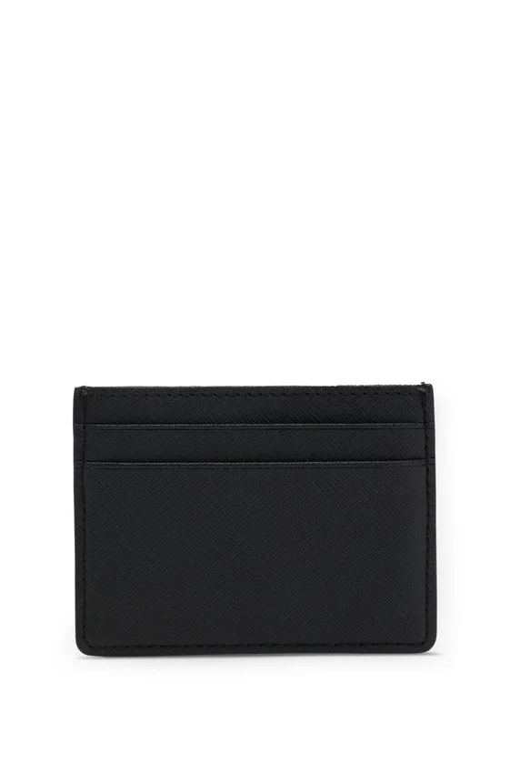 Card holder with foil-embossed logo Card holder with foil-embossed logo