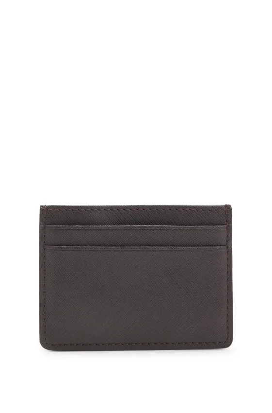 Card holder with foil-embossed logo Card holder with foil-embossed logo