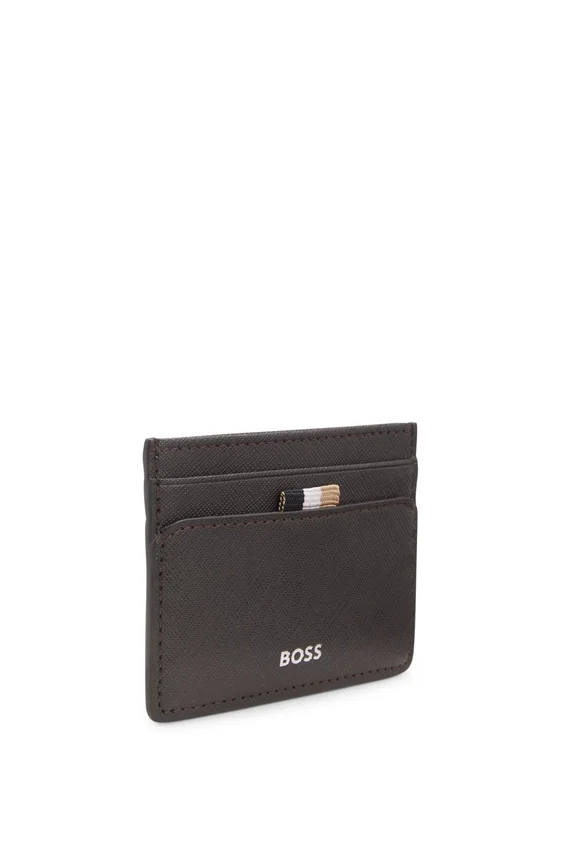 Card holder with foil-embossed logo Card holder with foil-embossed logo