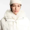 Cashmere beanie with metallic logo trim
