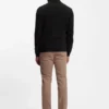 Cashmere cardigan with two-way zip