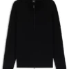 Cashmere cardigan with two-way zip