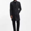 Cashmere coat in a slim fit