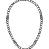 Chain necklace with Double B monograms