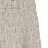 Checked oversized-fit trousers in stretch wool