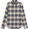 Checked relaxed-fit shirt in cotton flannel