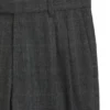 Checked relaxed-fit trousers in stretch wool