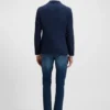 Checked slim-fit jacket in stretch cloth Checked slim-fit jacket in stretch cloth
