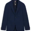 Checked slim-fit jacket in stretch cloth Checked slim-fit jacket in stretch cloth