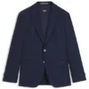 Checked slim-fit jacket in virgin wool