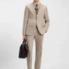 Checked slim-fit shirt in cotton flannel Checked slim-fit shirt in cotton flannel