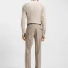 Checked slim-fit shirt in cotton flannel Checked slim-fit shirt in cotton flannel