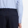 Checked slim-fit shirt in performance-stretch fabric