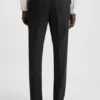Checked slim-fit suit in stretch wool Checked slim-fit suit in stretch wool