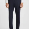Checked three-piece extra-slim-fit suit in stretch cloth Checked three-piece extra-slim-fit suit in stretch cloth
