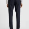 Checked three-piece extra-slim-fit suit in stretch cloth Checked three-piece extra-slim-fit suit in stretch cloth