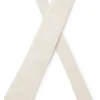Checked tie in Italian-made linen and silk