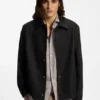 Coach jacket in double-faced cotton Coach jacket in double-faced cotton