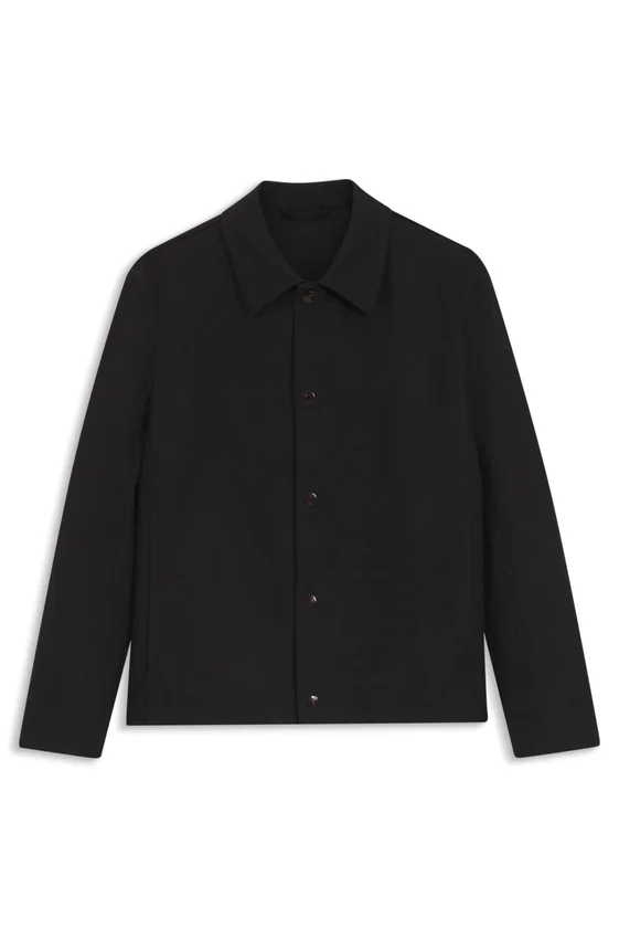 Coach jacket in double-faced cotton Coach jacket in double-faced cotton