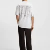 Collegiate-artwork T-shirt in cotton jersey