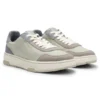 Color-block trainers with logo detail