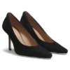 Comfort-insole pumps in suede