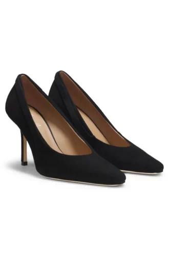 Comfort-insole pumps in suede