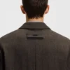 Concealed-closure coat in a regular fit Concealed-closure coat in a regular fit