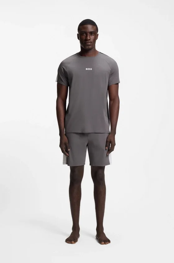 Contrast-insert pyjamas in a cotton blend Contrast-insert pyjamas in a cotton blend