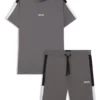 Contrast-insert pyjamas in a cotton blend Contrast-insert pyjamas in a cotton blend