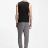 Contrast-logo slim-fit tank top in stretch cotton