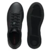 Contrast-logo trainers in faux leather Contrast-logo trainers in faux leather