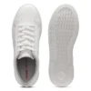 Contrast-logo trainers in faux leather Contrast-logo trainers in faux leather