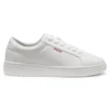 Contrast-logo trainers in faux leather Contrast-logo trainers in faux leather