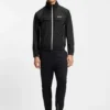 Contrast-piping jacket with water-repellent finish Contrast-piping jacket with water-repellent finish